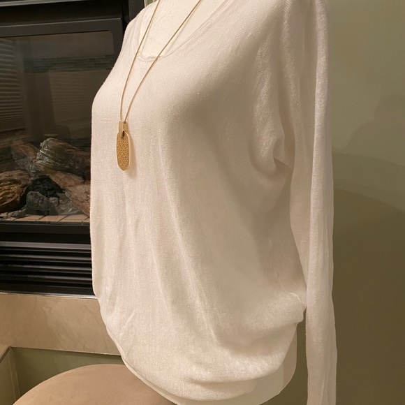 Aritzia Babaton linen sweater - Picture 2 of 3